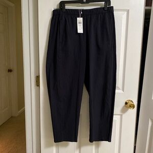Eileen Fisher Crinkle Lantern Pant NEW M